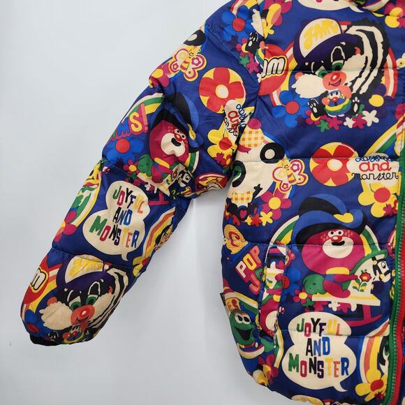 JAM‎ Joyful & Monster Little Glee Monster Puffer Jacket Size 5T - Picture 5 of 10